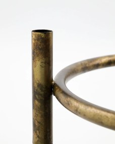 House Doctor Adventný svietnik Maxi Antique Brass Ø 30 cm