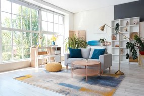 Koberec Agnella Soft Lyse sivý / popol