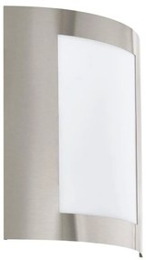 Eglo 79592 - Vonkajšie nástenné svietidlo FIDELIDAD 1xE27/60W/230V IP44 chróm