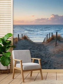 Gario Fototapeta ísť dole na pláž Materiál: Vliesová, Rozmery: 200 x 280 cm