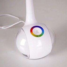 LED RGBW Stmievateľná dotyková stolná lampa COSMOS LED/6,5W/230V biela