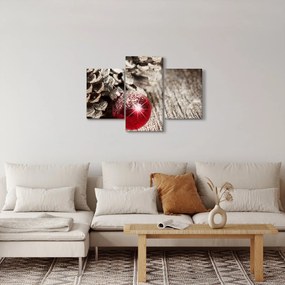 Obraz - Vianočné ozdoby (90x60 cm)