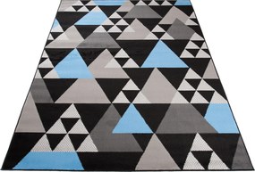 TA Koberec Z900B BLACK MAYA PP EYM Sivý Obdĺžnikový Rozmer: 140x200 cm