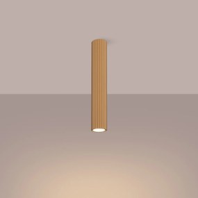 Stropné svietidlo Karbon, 1x zlaté kovové tienidlo, (40 cm)