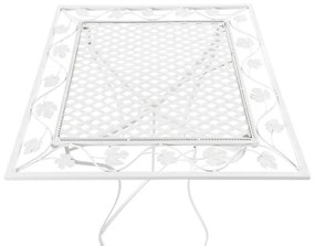 Kovový stôl GS19599 - Biela