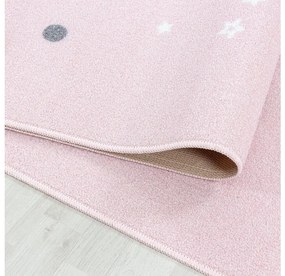 Ayyildiz Detský kusový koberec PLAY 2901, Ružová Rozmer koberca: 100 x 150 cm