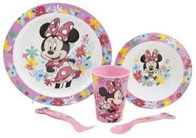 Stor 5-dielna sada plastového riadu Minnie