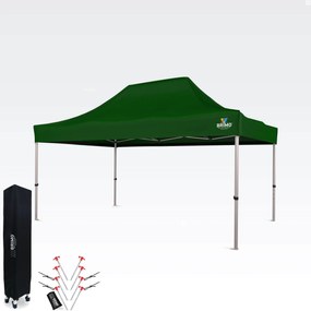 BRIMO Záhradný Párty Stan 3x4,5 m: Váš Kútik pre Relax a Oslavy - bez stien - Zelená 36