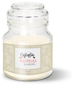 Sablio Sviečka Najlepšia manželka na svete - 120 g