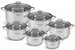 12 kusový set hrncov - Grande Home