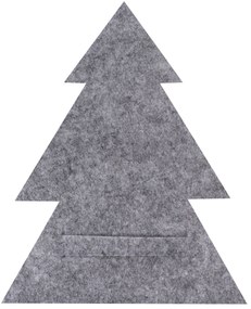 Tutumi, vianočný obal na príbor 6ks KF370-6, šedá, CHR-09516