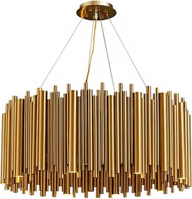 Toolight Toolight, stropné svietidlo 12xG9, APP1560-12CP, zlatá lesklá, OSW-03266