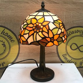 Tiffany lampa SLNEČNICE Prezent 88 33,5*Ø20 cm