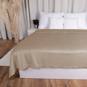 Biante Zamatový prehoz na posteľ Velvet Prémium SVP-042 Béžovohnedý Na mieru
