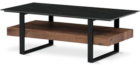 Konferenčný stolík 120 x 60 cm, keramika a mramor