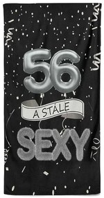 Osuška Stále sexy – čierna (vek: 56)