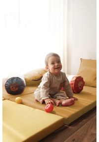 Zamatový detský vankúšik Stripes – Playmobil