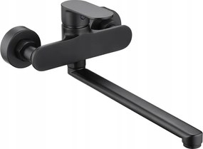 Drezová nástenná batéria MEXEN MILO - čierna, 71335-70