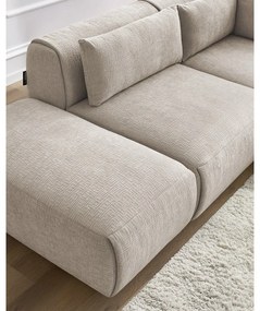 Béžová rohová pohovka (variabilná) Jeanne - Bobochic Paris