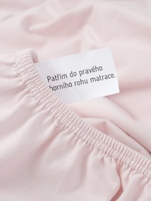 Jersey plachta s elastanom Deluxe 220 × 200 cm – púdrová