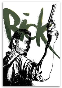 Gario Obraz na plátne The Walking dead, Rick Grimes - Nikita Abakumov Rozmery: 40 x 60 cm