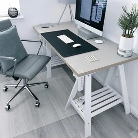 Podložka pod stoličku 120x90 cm priesvitná