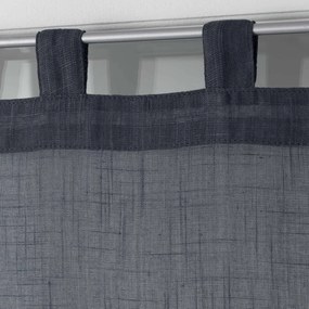 Antracitové záclony v súprave 2 ks 60x160 cm Zazy – douceur d'intérieur