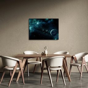 Obraz - Život vo vesmíre (70x50 cm)