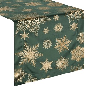 EUROFIRANY VIANOČNÝ BEHÚŇ NA STÔL JOY3 40X140 CM VZOROVANÝ