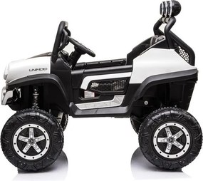 LEAN CARS Mercedes Unimog S Batériové vozidlo biela