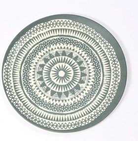 Bambusový tanier 20cm vzorovaný