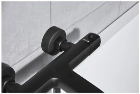 Livarno home Sprchová/Vaňová batéria s termostatom (vaňová batéria, čierna)  (100393709)