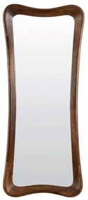 Nástenné zrkadlo s dreveným rámom 68x160 cm Alamos – Light &amp; Living