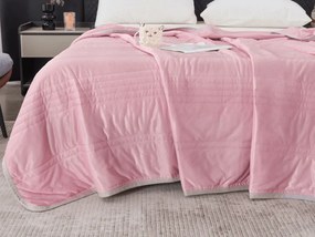 Chladiaca letná prikrývka CELIA, ružová Rozmer: 140 x 200 cm