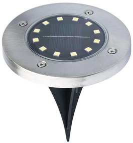 Sada 4x 12x LED SOLAR DOGRUNT LAMP s pohonom IP54