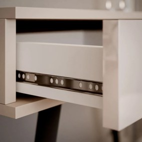 KONZOLA KATHLEEN KAŠMÍR LESKLÝ NA ČIERNÝCH NOŽIČKÁCH