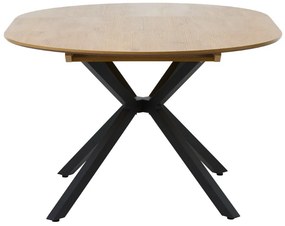 Rozkladací jedálenský stôl Valenzuela 120-170 cm vzor dub