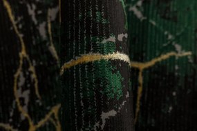 Koberec Diamond K8716Z fľaškovo zelený / zlatý