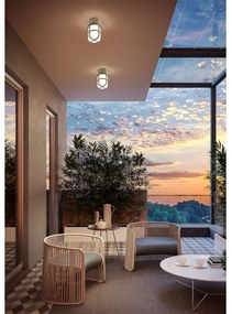 Redo 90193 - Vonkajšie bodové svietidlo TRITON 1xE27/28W/230V IP54 mosadz