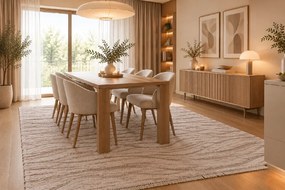 Koberec Benita 099A D.BEIGE/CREAM (Bebeda) rozmery koberec: 60x100 cm