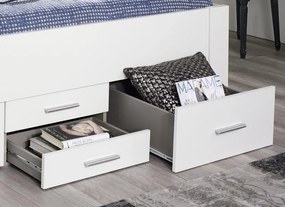 Posteľ Isotta 160x200 cm,biela