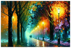 Obraz - Nočná prechádzka (90x60 cm)