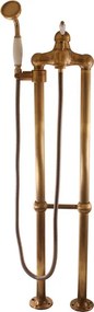 Slezák - RAV Vaňová batéria voľne stojaca LABE - L550.5/2SM, Stará mosadz (Bronz)