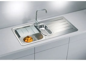 ALVEUS 1082440 - Kuchynský drez LINE 98x50 cm matná oceľ/satén