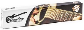 Master Bambusové lyžica na šalát Gitara 2 ks