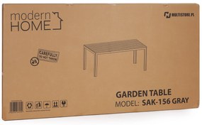 Záhradný stôl pre 6 osôb