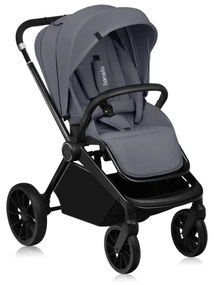 Lionelo - Športový kočík MIKA PLUS Sivý Kameň