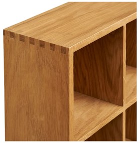 Poschodová polica v dekore duba v prírodnej farbe 11 cm Soria – House Nordic