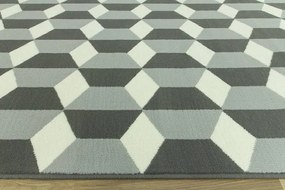 Koberec LUNA 503757/89911 Kocky sivý