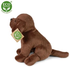 Plyšový pes labrador sediaci 20 cm ECO-FRIENDLY